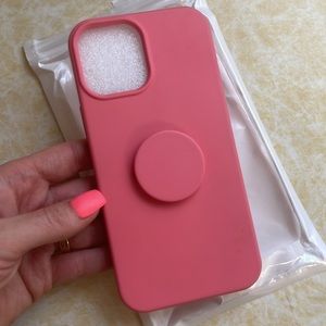 iPhone 12 Pro Max Otterbox phone case with pop socket
